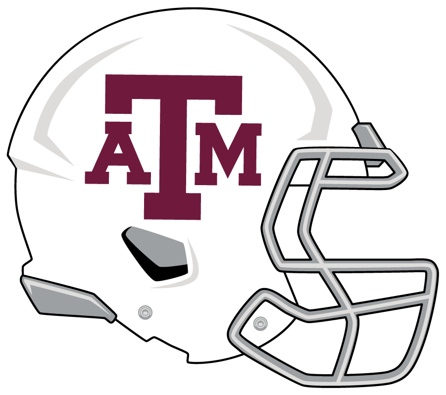 Texas A M Aggies 2012-2016 Helmet Logo diy DTF decal sticker